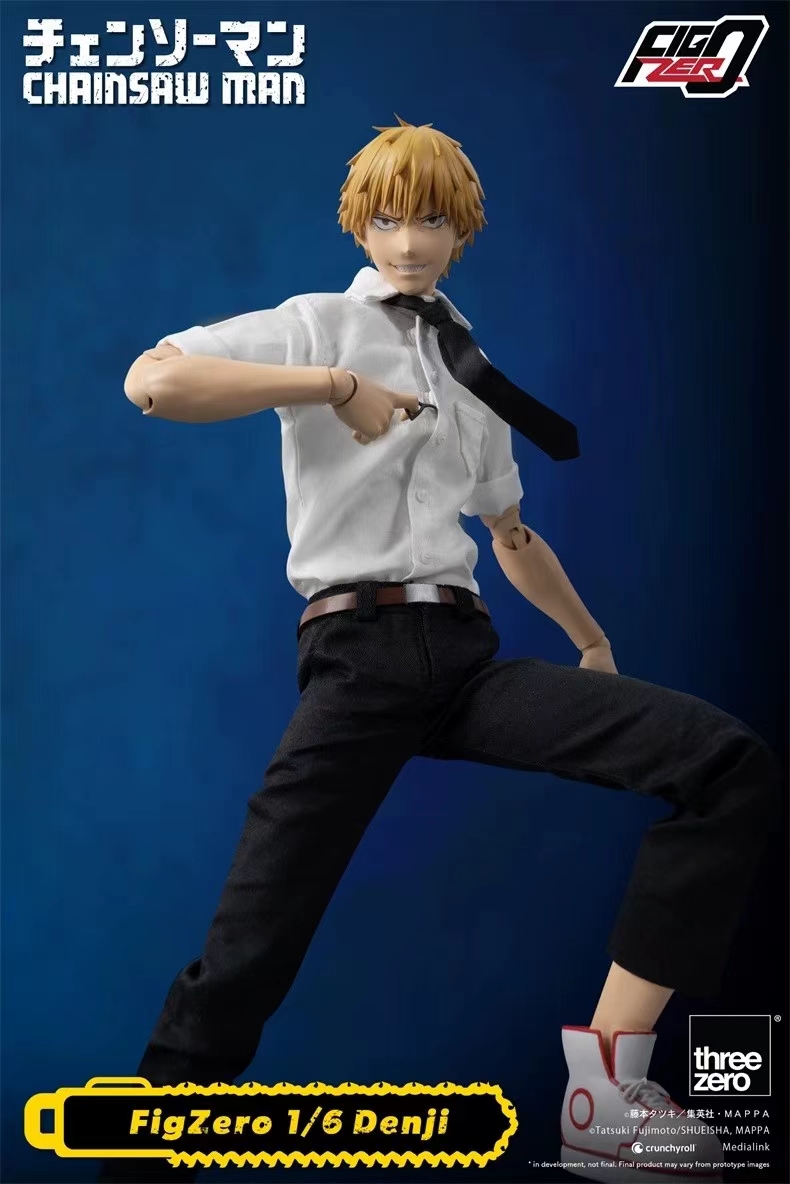 Threezero - CHAINSAW MAN FigZero 1/6 Denji 3Z04070M0 (Licensed)Action Figure