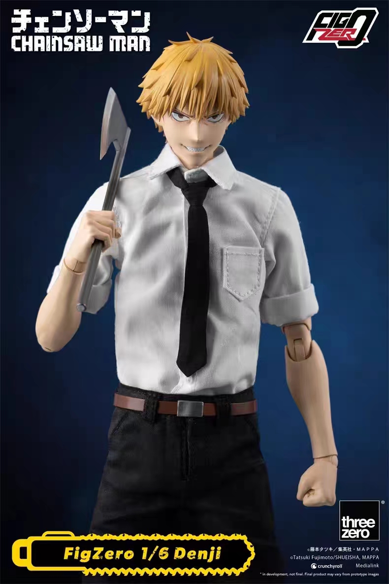 Threezero - CHAINSAW MAN FigZero 1/6 Denji 3Z04070M0 (Licensed)Action Figure