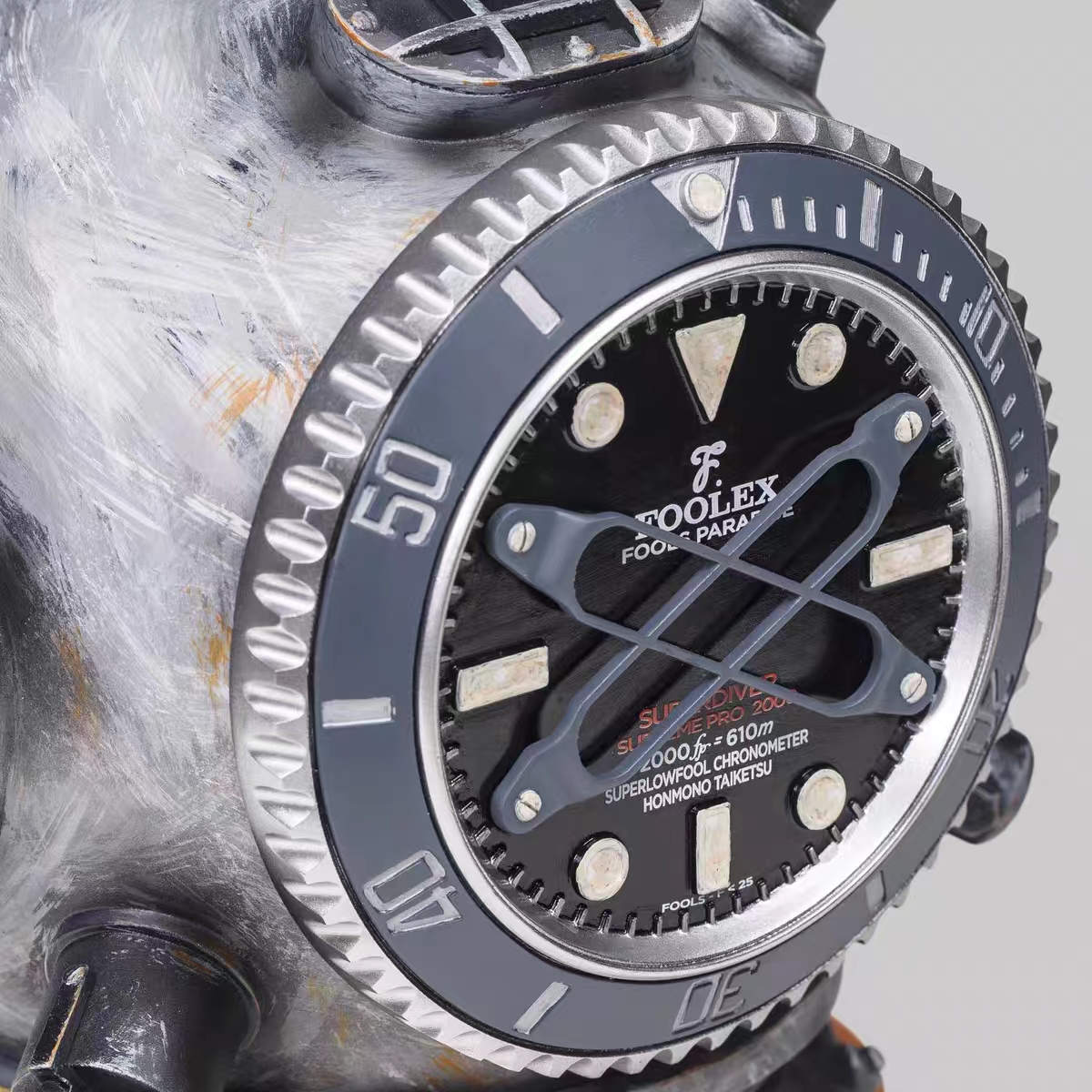 Fools Paradise Studio - HONMONO TAIKETSU // VINTAGE DOUBLE RED FP062 (Licensed)Statue 