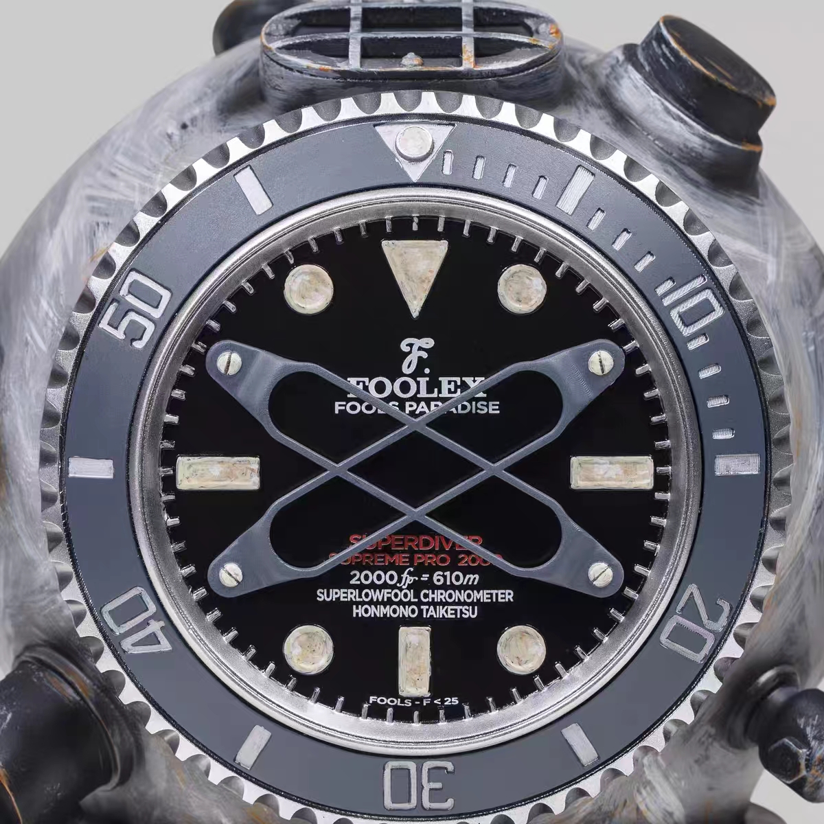 Fools Paradise Studio - HONMONO TAIKETSU // VINTAGE DOUBLE RED FP062 (Licensed)Statue 