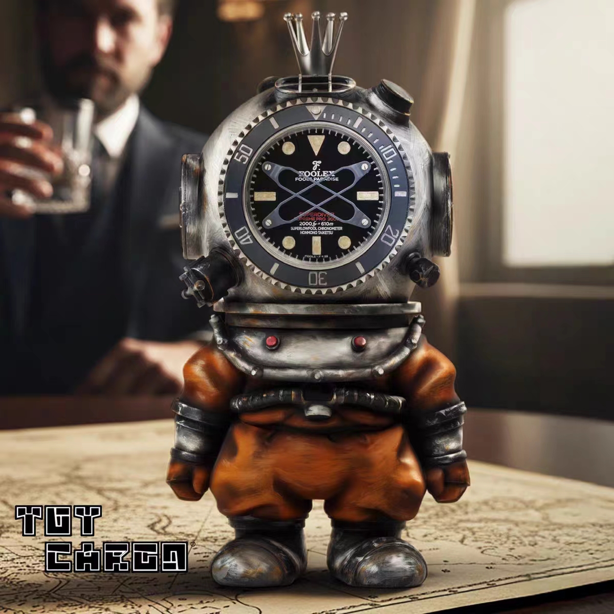 Fools Paradise Studio - HONMONO TAIKETSU // VINTAGE DOUBLE RED FP062 (Licensed)Statue 