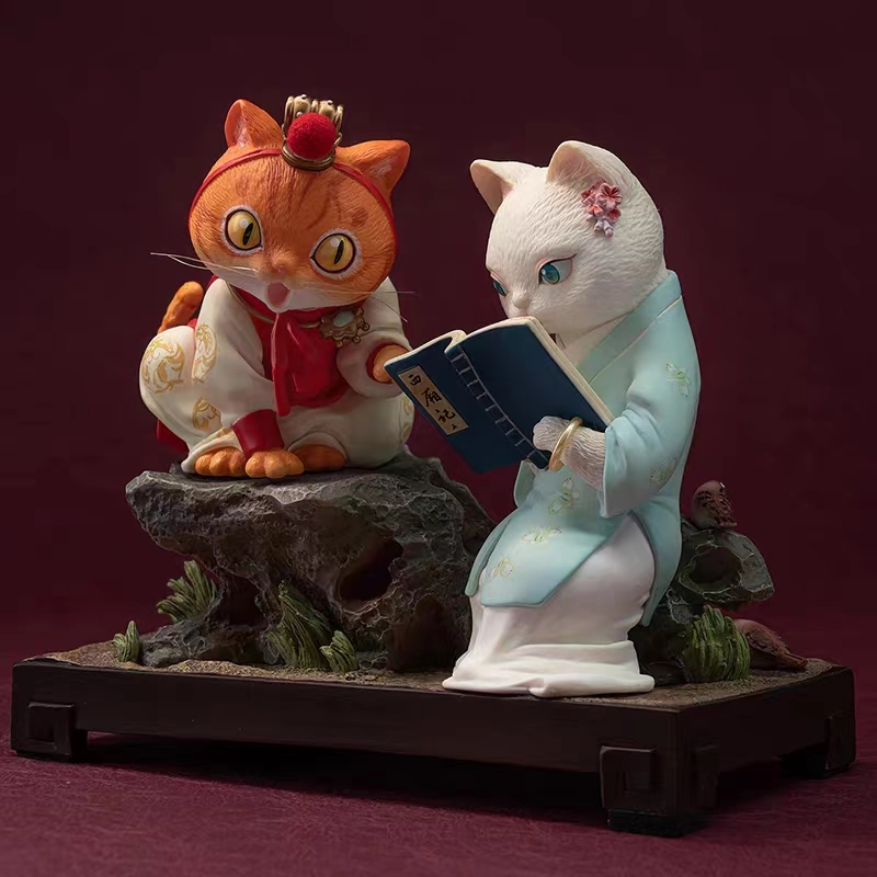 Manas SUM - Original Dream of the Red Chamber - Bao dai Meow (Licensed)Statue 