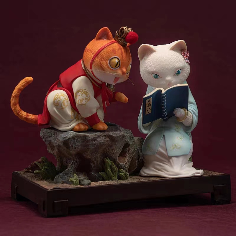 Manas SUM - Original Dream of the Red Chamber - Bao dai Meow (Licensed)Statue 