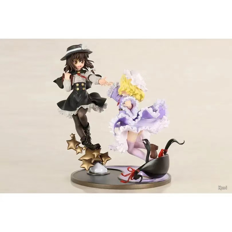 Bell Fine - Touhou Project Ghostly Field Club Renko Usami X Maribel Hearn Complete Figure (Licensed) Statue 