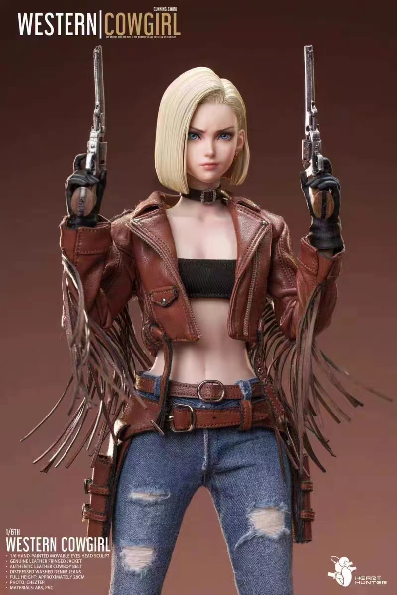 HEART HUNTER Blonde Cowboy Girl 1/6 Action Figure
