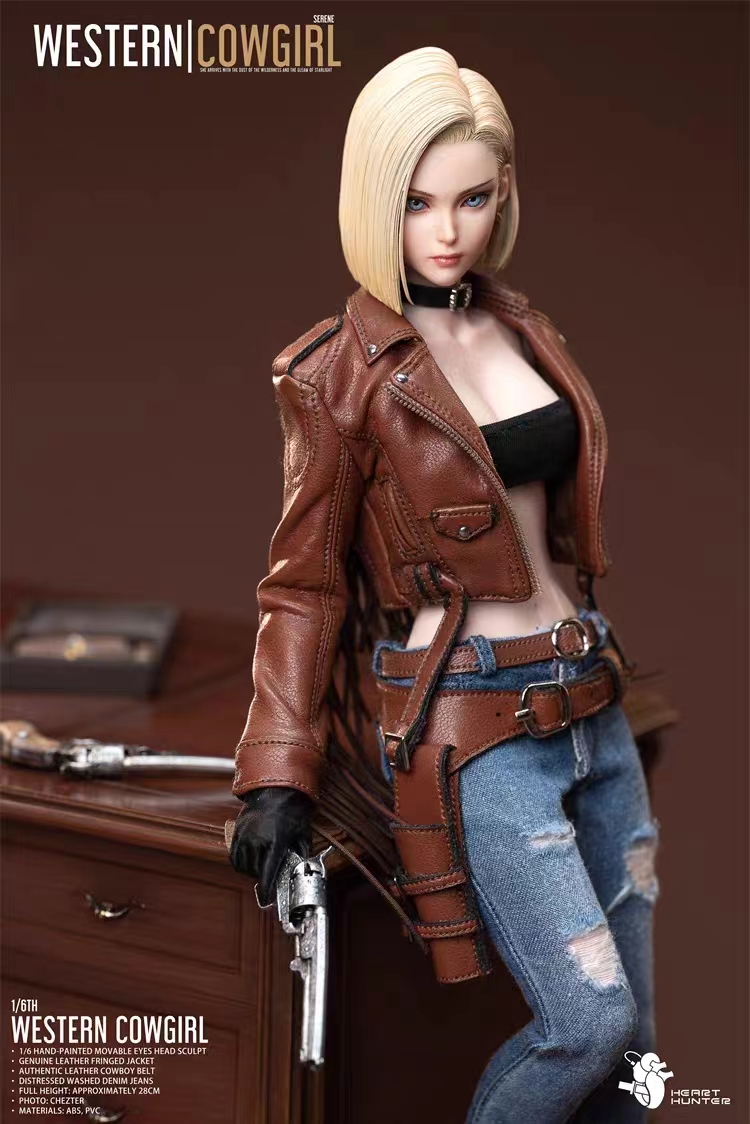 HEART HUNTER Blonde Cowboy Girl 1/6 Action Figure