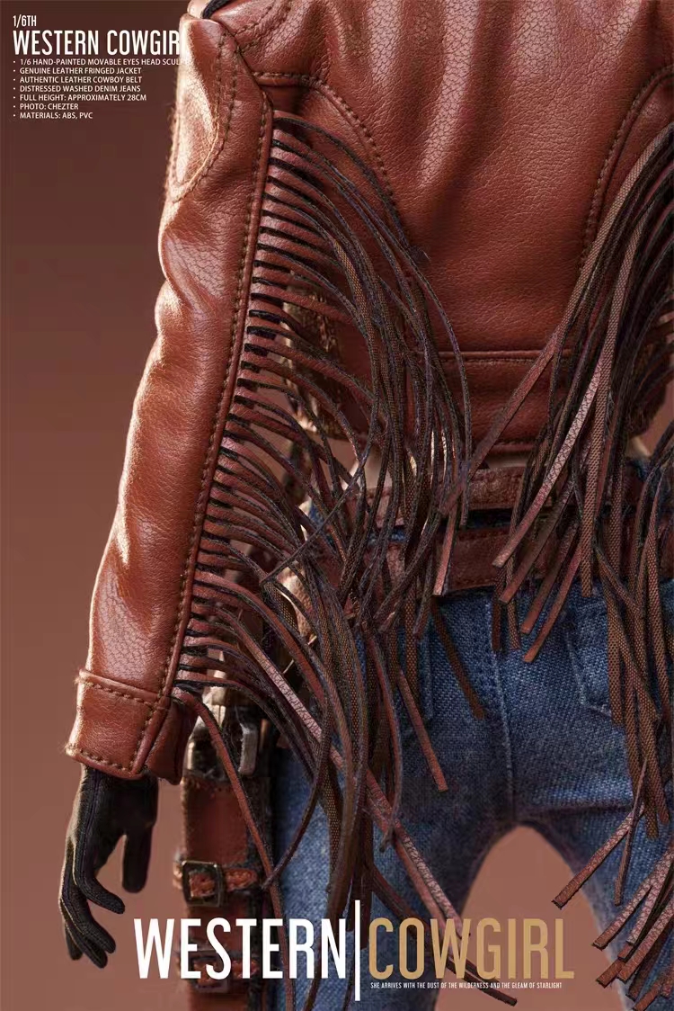 HEART HUNTER Blonde Cowboy Girl 1/6 Action Figure