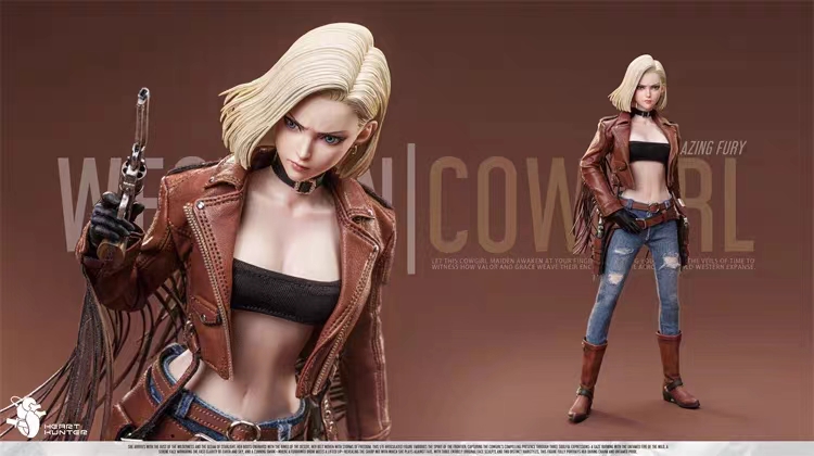 HEART HUNTER Blonde Cowboy Girl 1/6 Action Figure