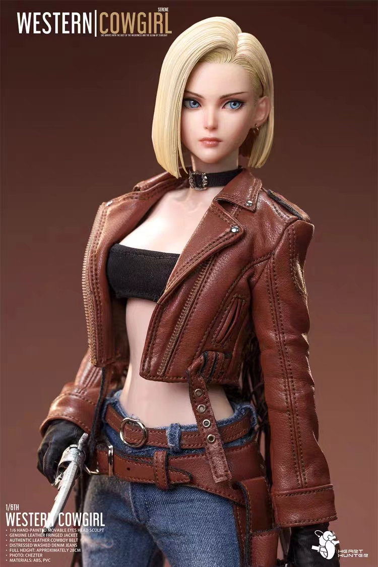 HEART HUNTER Blonde Cowboy Girl 1/6 Action Figure