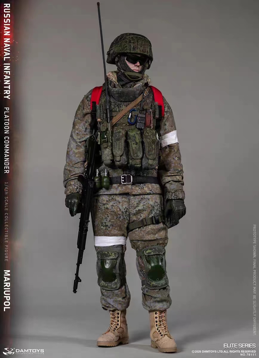 DAMTOYS - Russian Federation Naval Infantry Commander Mariopol NO.78111 1/6 Action Figure