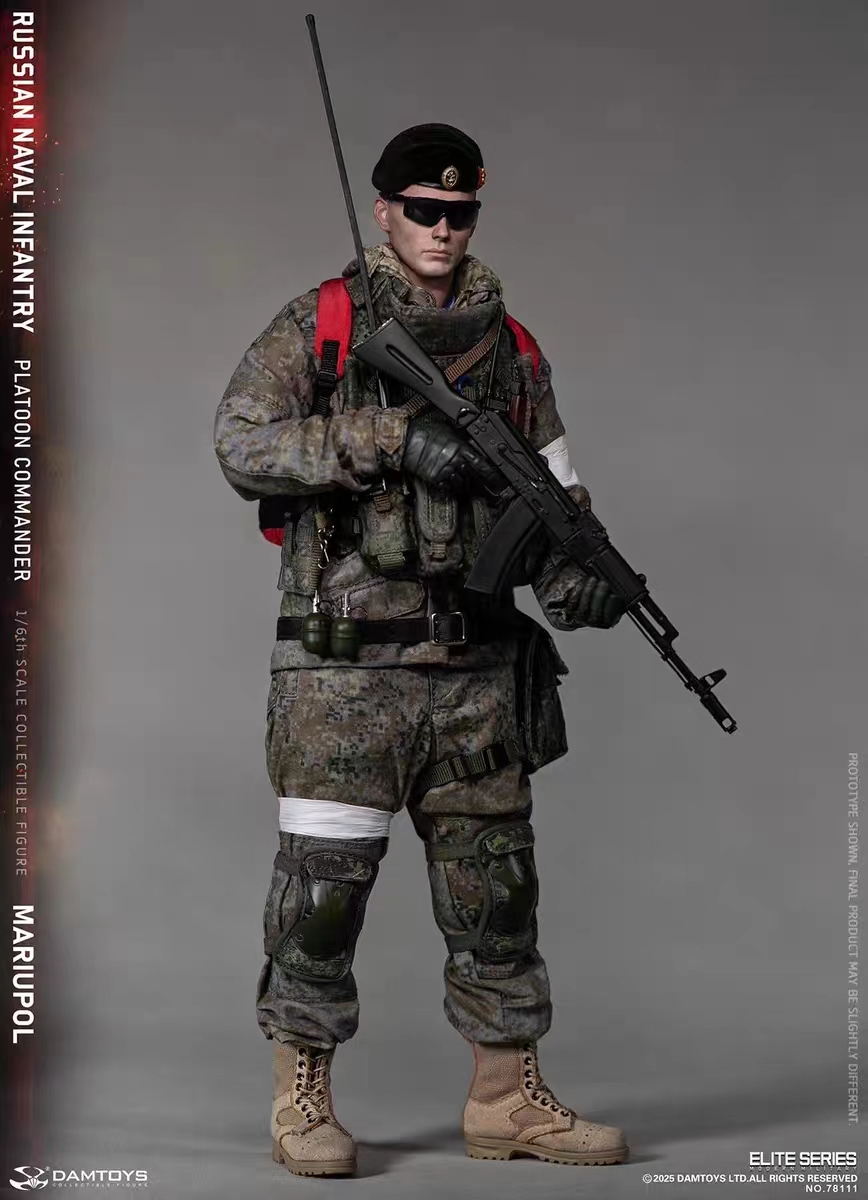DAMTOYS - Russian Federation Naval Infantry Commander Mariopol NO.78111 1/6 Action Figure
