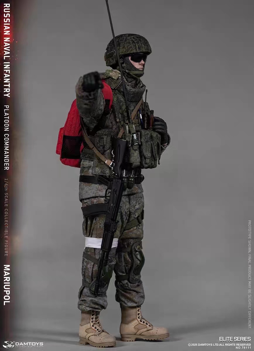 DAMTOYS - Russian Federation Naval Infantry Commander Mariopol NO.78111 1/6 Action Figure