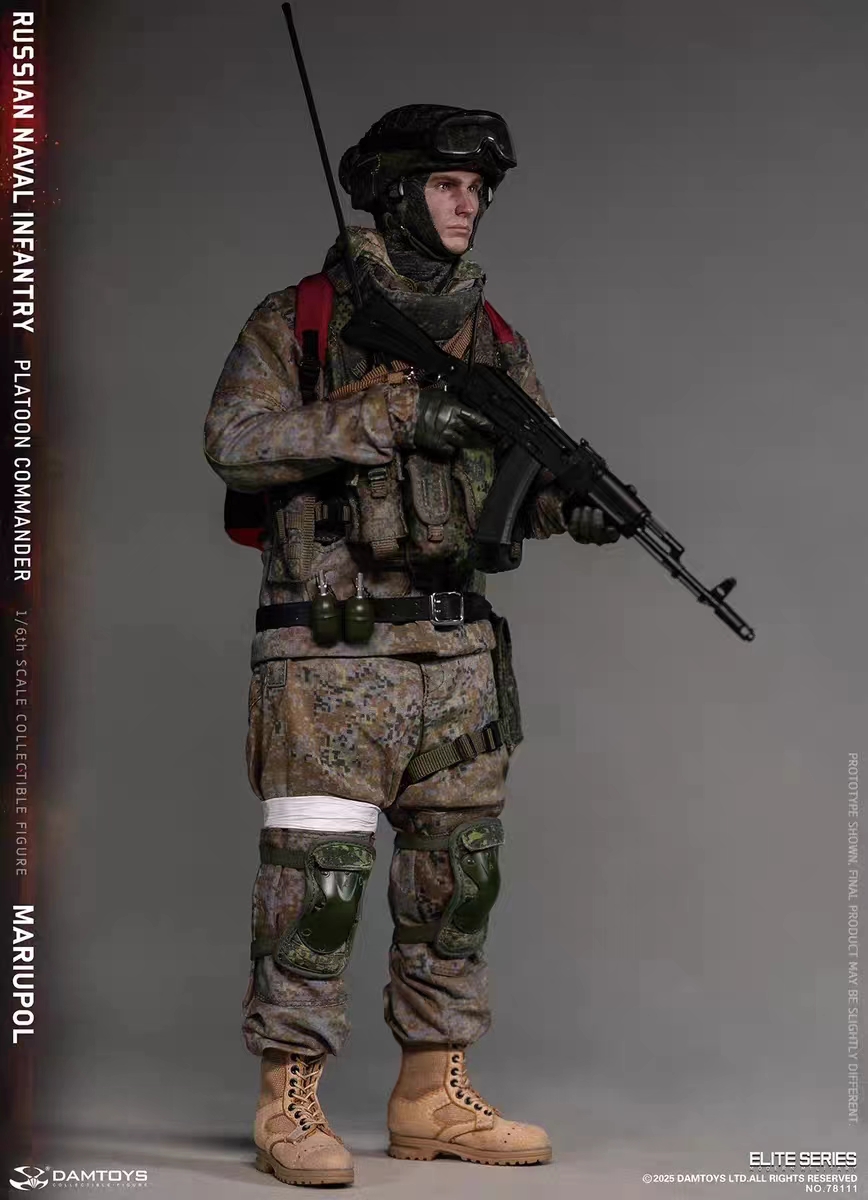 DAMTOYS - Russian Federation Naval Infantry Commander Mariopol NO.78111 1/6 Action Figure