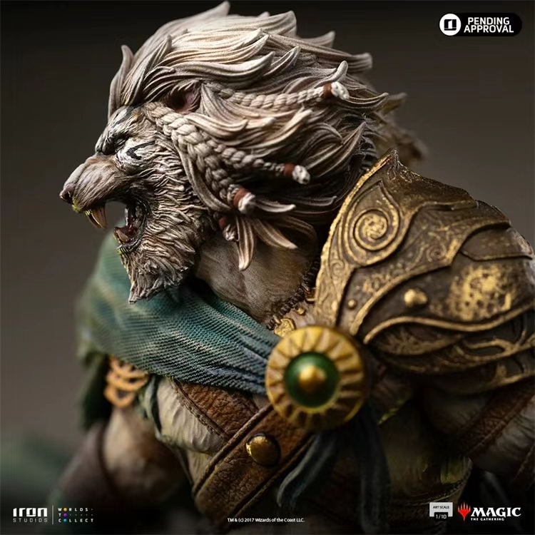 Iron Studio - Ajani Goldmane - Magic: The Gathering - Art Scale 1/10 Statue HASBR131125-10 (Licensed)Statue