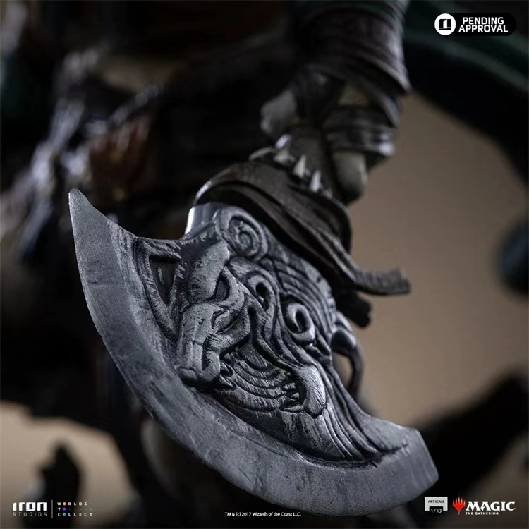 Iron Studio - Ajani Goldmane - Magic: The Gathering - Art Scale 1/10 Statue HASBR131125-10 (Licensed)Statue