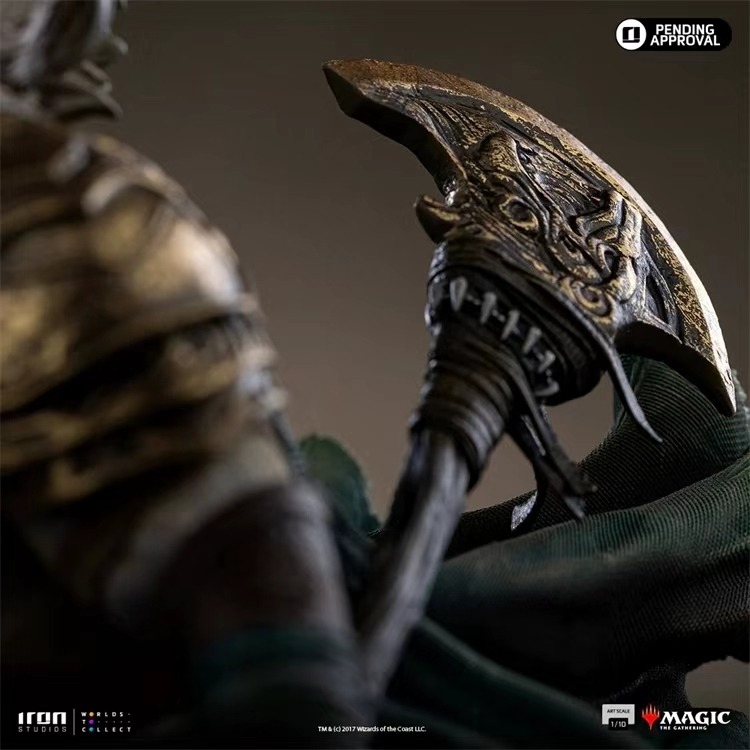 Iron Studio - Ajani Goldmane - Magic: The Gathering - Art Scale 1/10 Statue HASBR131125-10 (Licensed)Statue