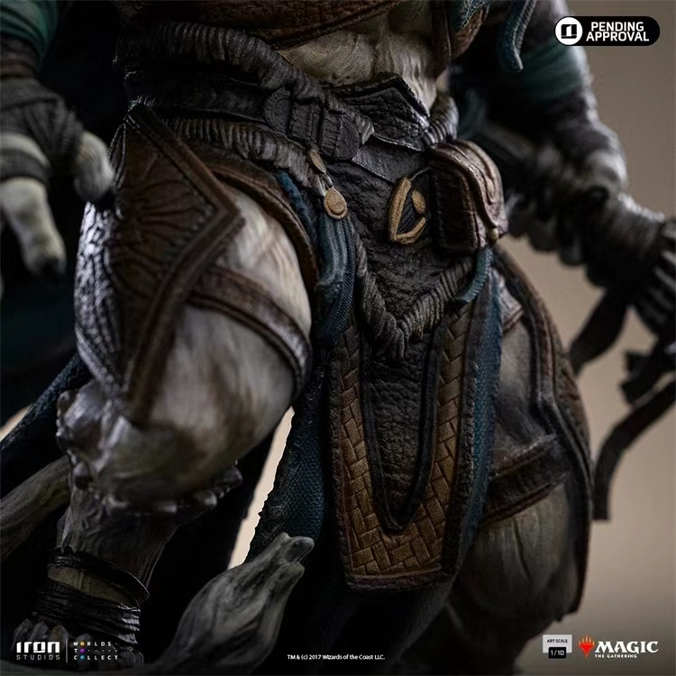 Iron Studio - Ajani Goldmane - Magic: The Gathering - Art Scale 1/10 Statue HASBR131125-10 (Licensed)Statue