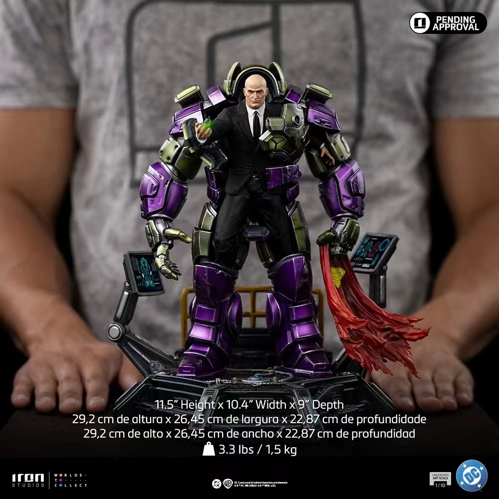 Iron Studio - Lex Luthor Unleashed - DC Comics - Deluxe Art Scale 1/10 Statue DCCDCG132125-10 (Licensed)Statue