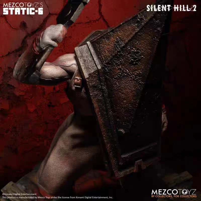 Mezco Studio - STATIC SIX Silent Hill 2 1/6 Scale Red Pyramid Thing Statue (Licensed) Statue