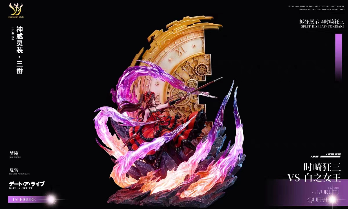 Imagination Studio - Tokisaki Kurumi vs Queen Date A Live Statue 