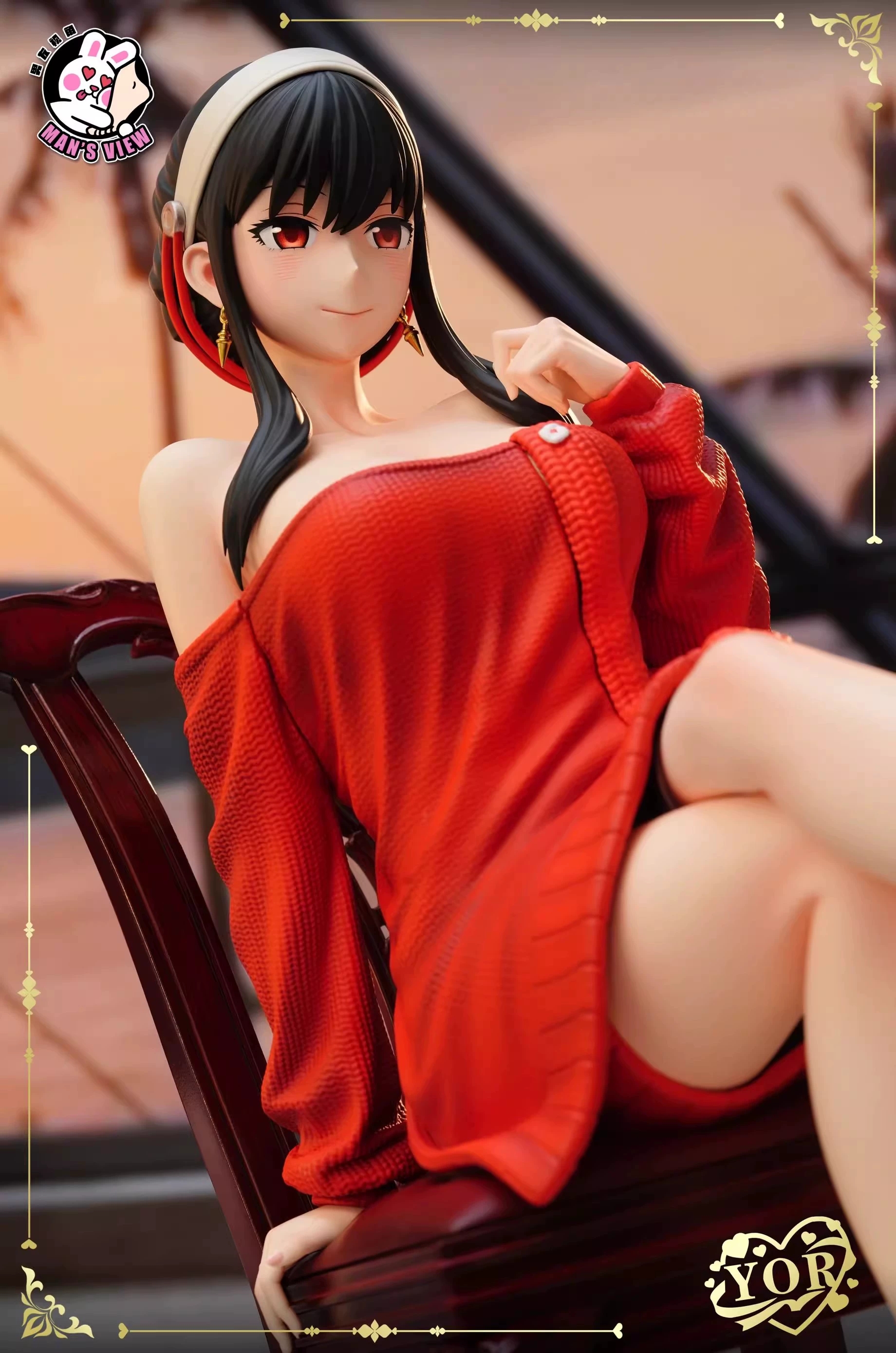 MAN'S VIEM Studio -  Spy x Family Mrs. Yor Statue 