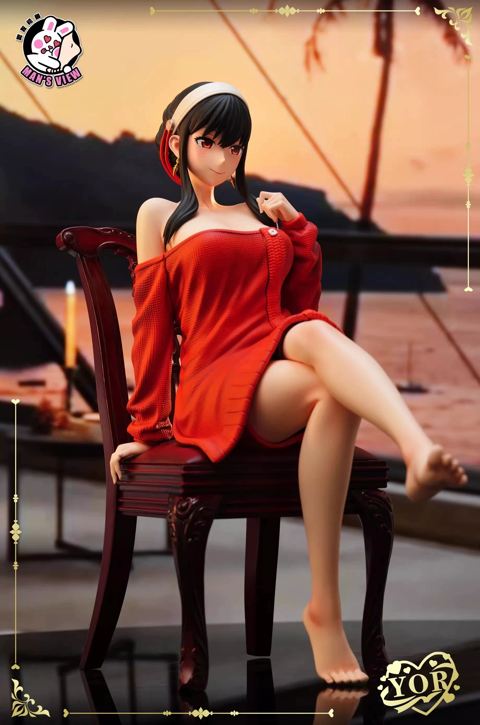 MAN'S VIEM Studio -  Spy x Family Mrs. Yor Statue 