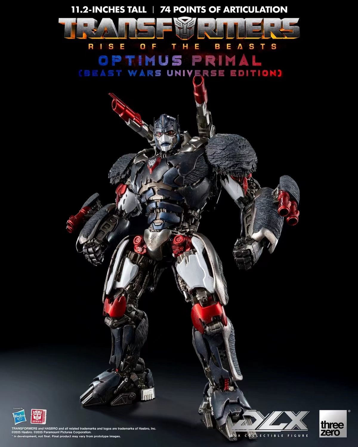 Threezero - Transformers: Rise of the Beasts DLX Optimus Primal (Beast Wars Universe Edition) 3Z08850W0 (Licensed)