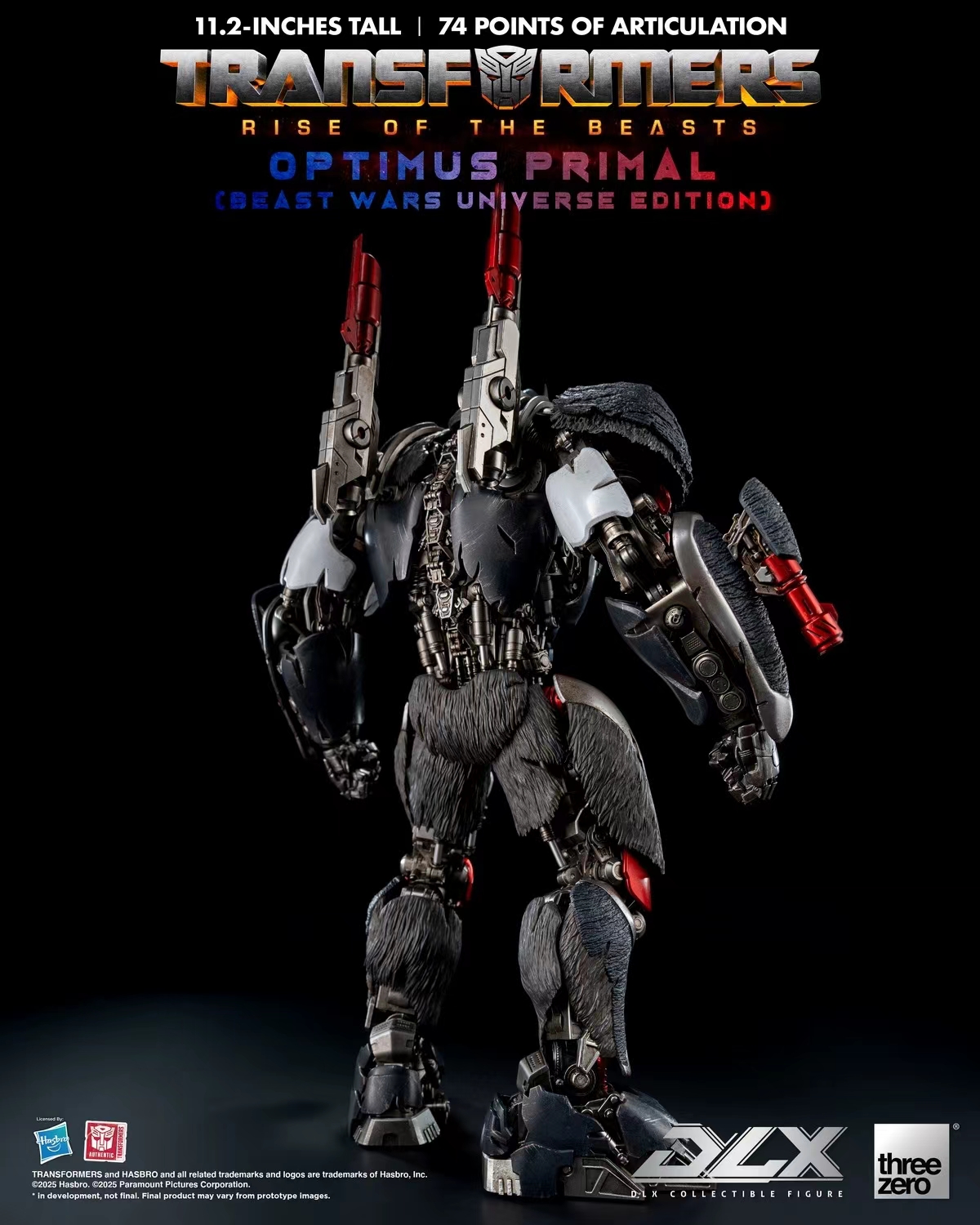 Threezero - Transformers: Rise of the Beasts DLX Optimus Primal (Beast Wars Universe Edition) 3Z08850W0 (Licensed)