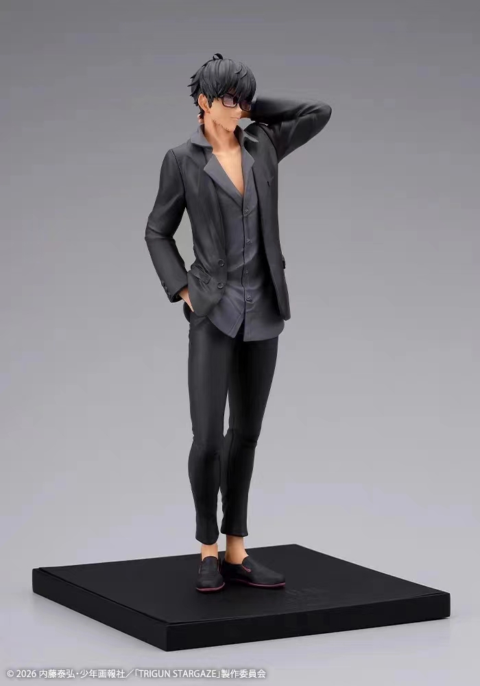 Kotobukiya - OSHI WORKS TRIGUN STAMPEDE Nicholas D. Wolfwood TRIGUN STAMPEDE 1/8 Complete Figure (Licensed)Statue 