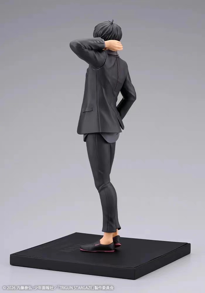 Kotobukiya - OSHI WORKS TRIGUN STAMPEDE Nicholas D. Wolfwood TRIGUN STAMPEDE 1/8 Complete Figure (Licensed)Statue 