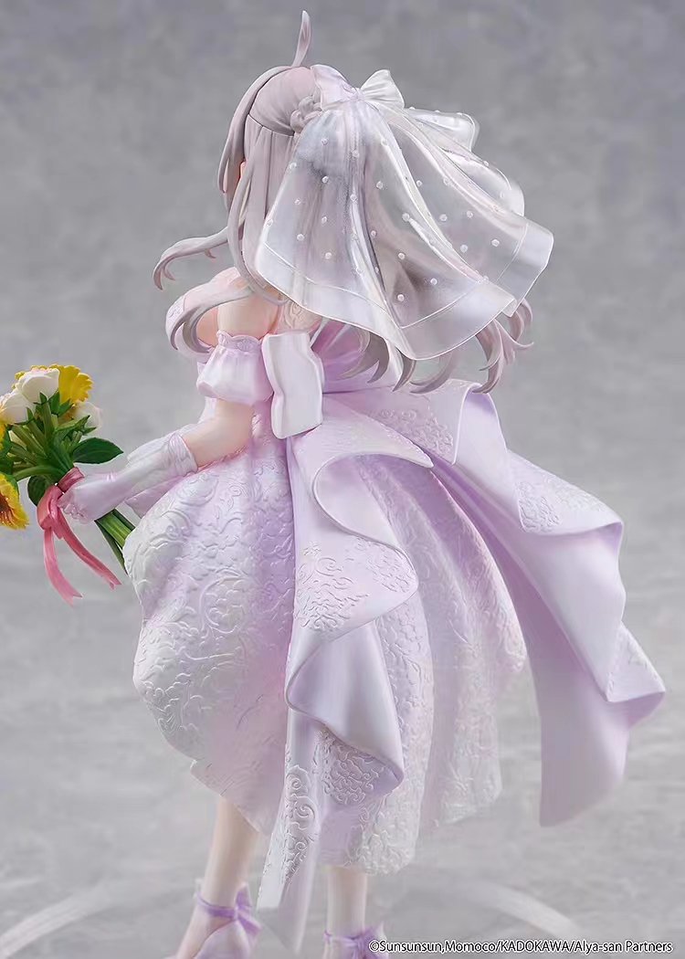 KADOKAWA - KDcolle Alya Sometimes Hides Her Feelings in Russian - Alisa Mikhailovna Kujou Wedding Dress Ver. 1/7 Complete Figure (Licensed)Statue 