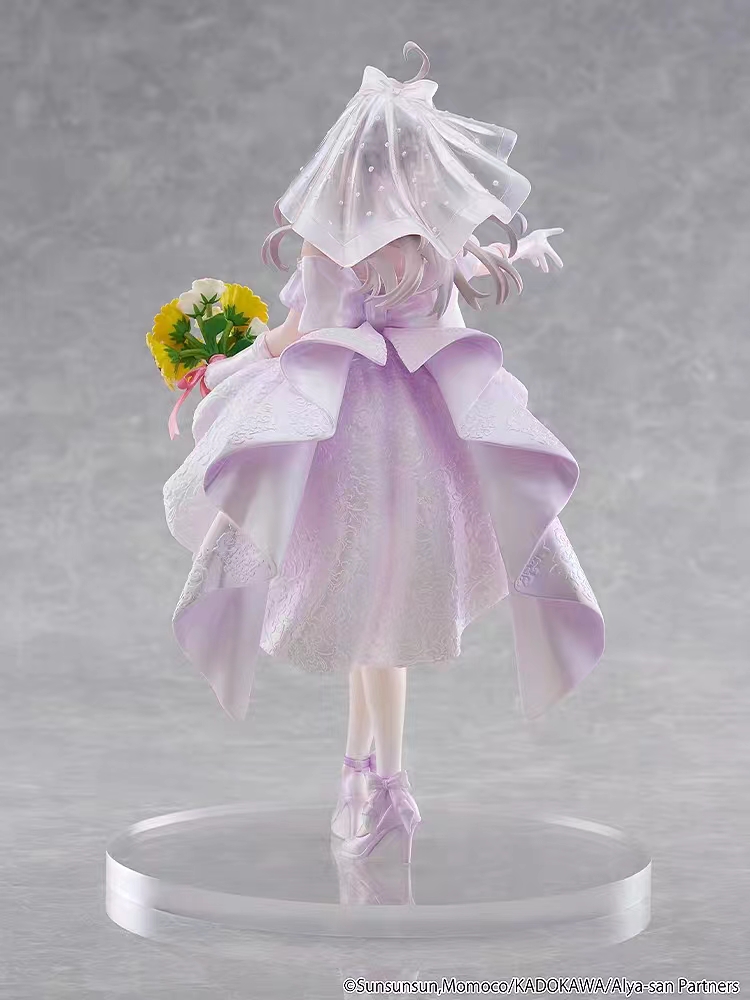 KADOKAWA - KDcolle Alya Sometimes Hides Her Feelings in Russian - Alisa Mikhailovna Kujou Wedding Dress Ver. 1/7 Complete Figure (Licensed)Statue 