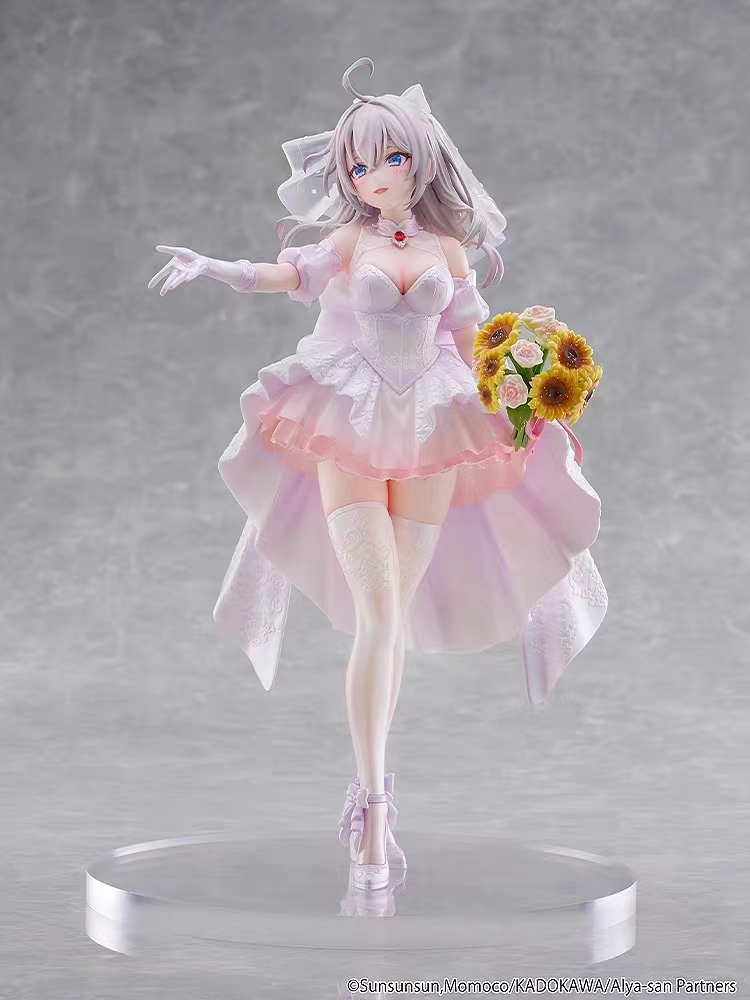 KADOKAWA - KDcolle Alya Sometimes Hides Her Feelings in Russian - Alisa Mikhailovna Kujou Wedding Dress Ver. 1/7 Complete Figure (Licensed)Statue 