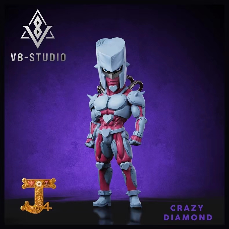 V8 Studio - JoJo's Bizarre Adventure Josuke Higashikata and Crazy Diamond Statue 