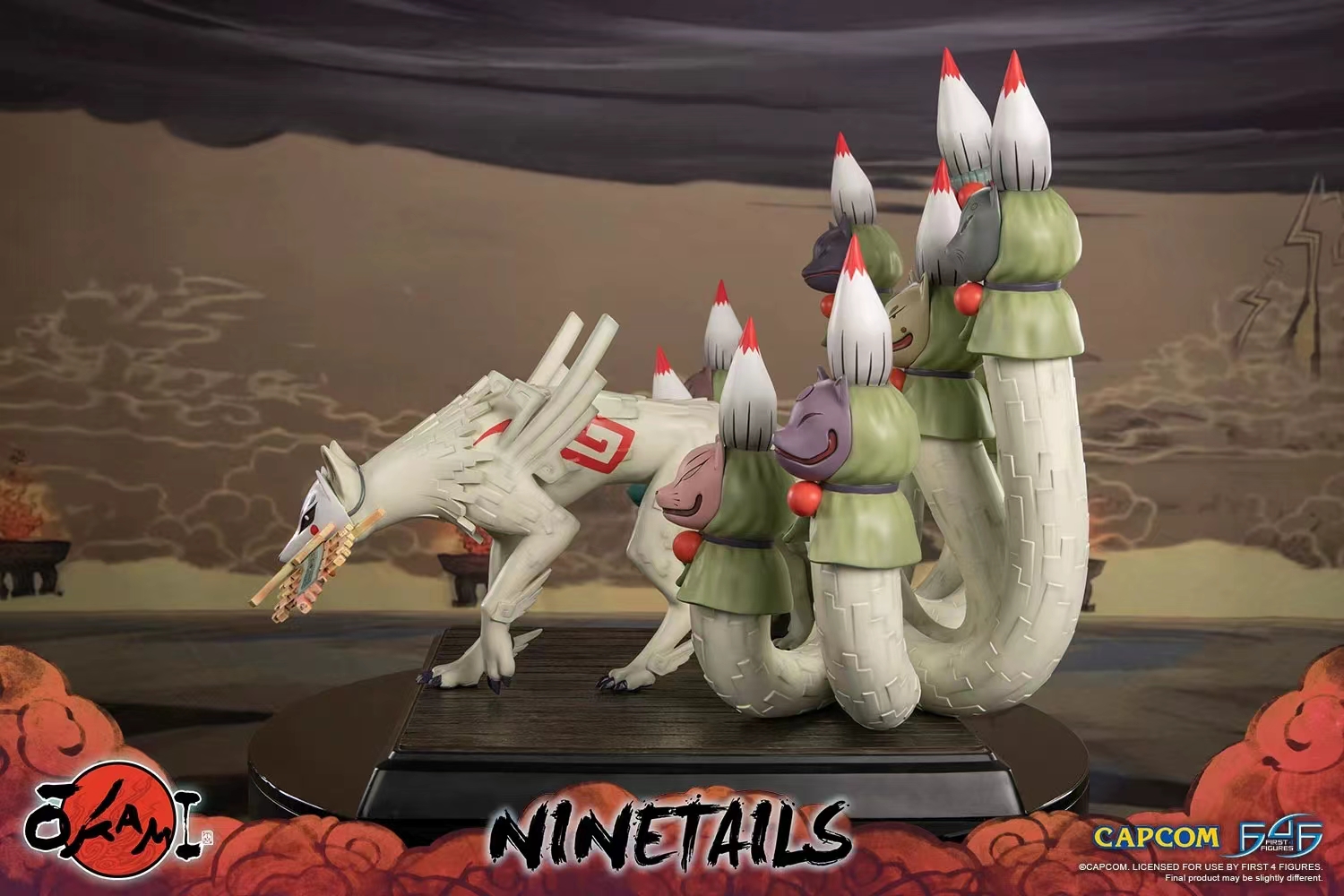 First 4 Figures - Okami Ninetails Statue OKANTST (Licensed)Statue 