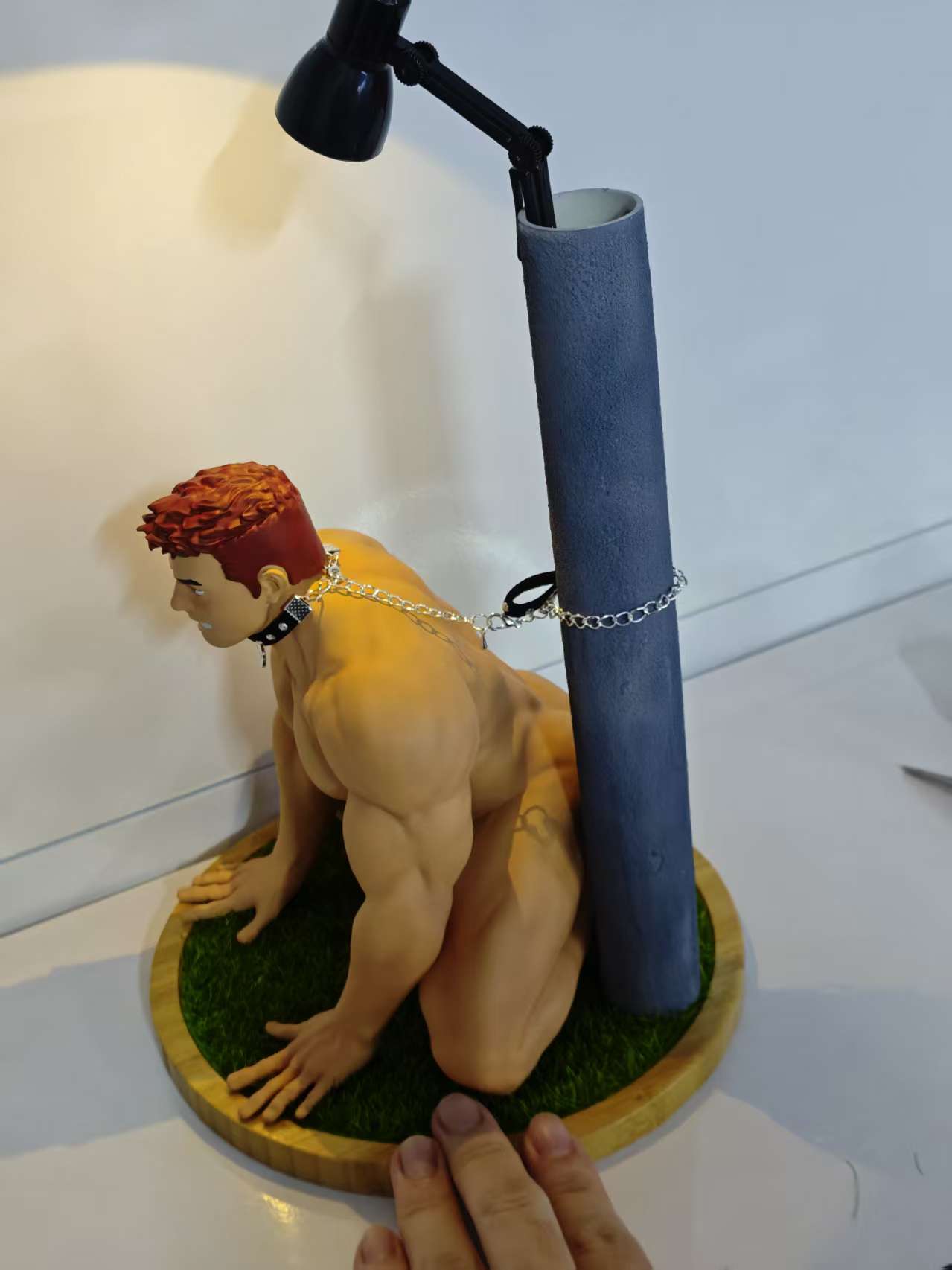 Salted Fish Studio - Dog barking (Licensed) Statue 