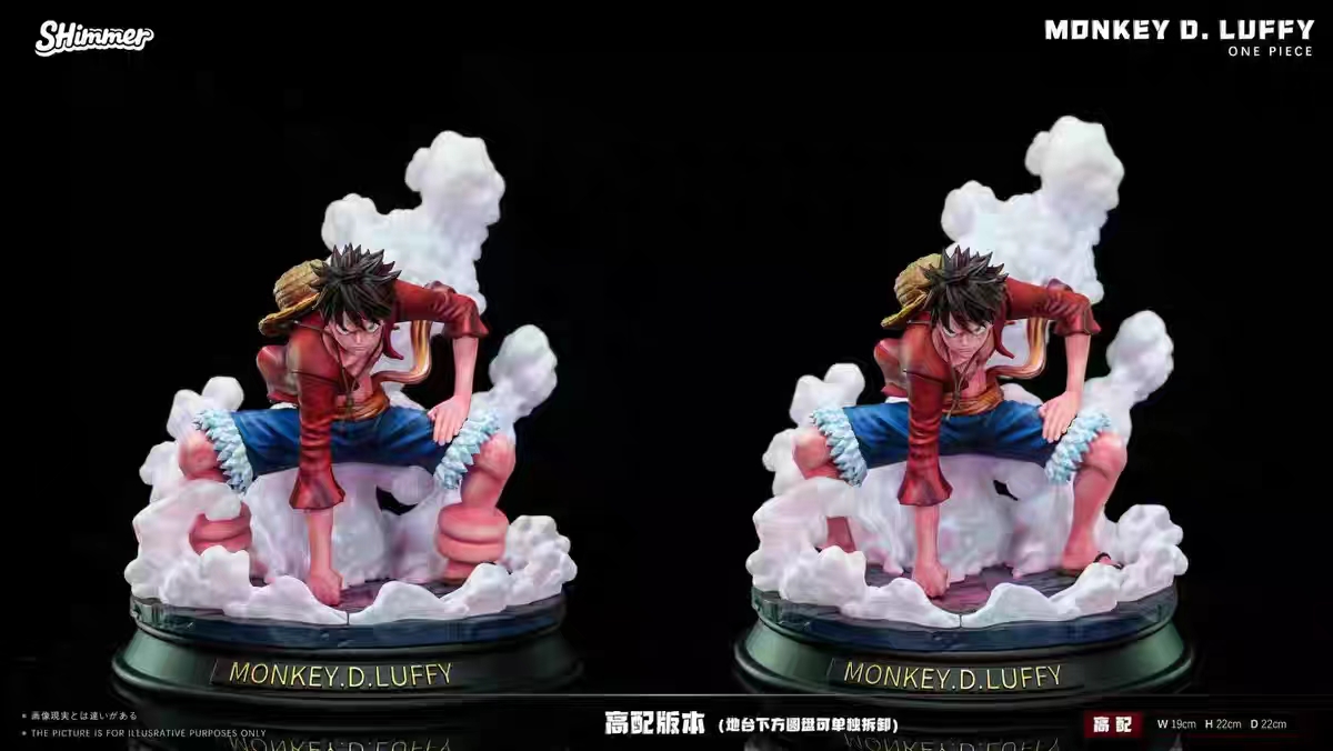 Shimmer Studio - Straw Hat Luffy One Piece Statue 