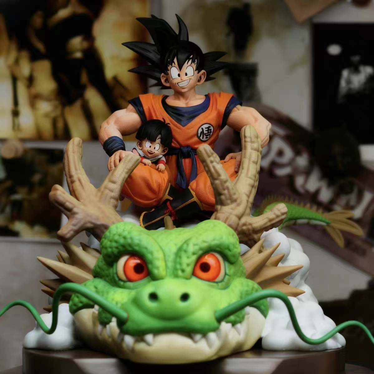 SGJ Studio - Father and Son Dragon Ball Statue 