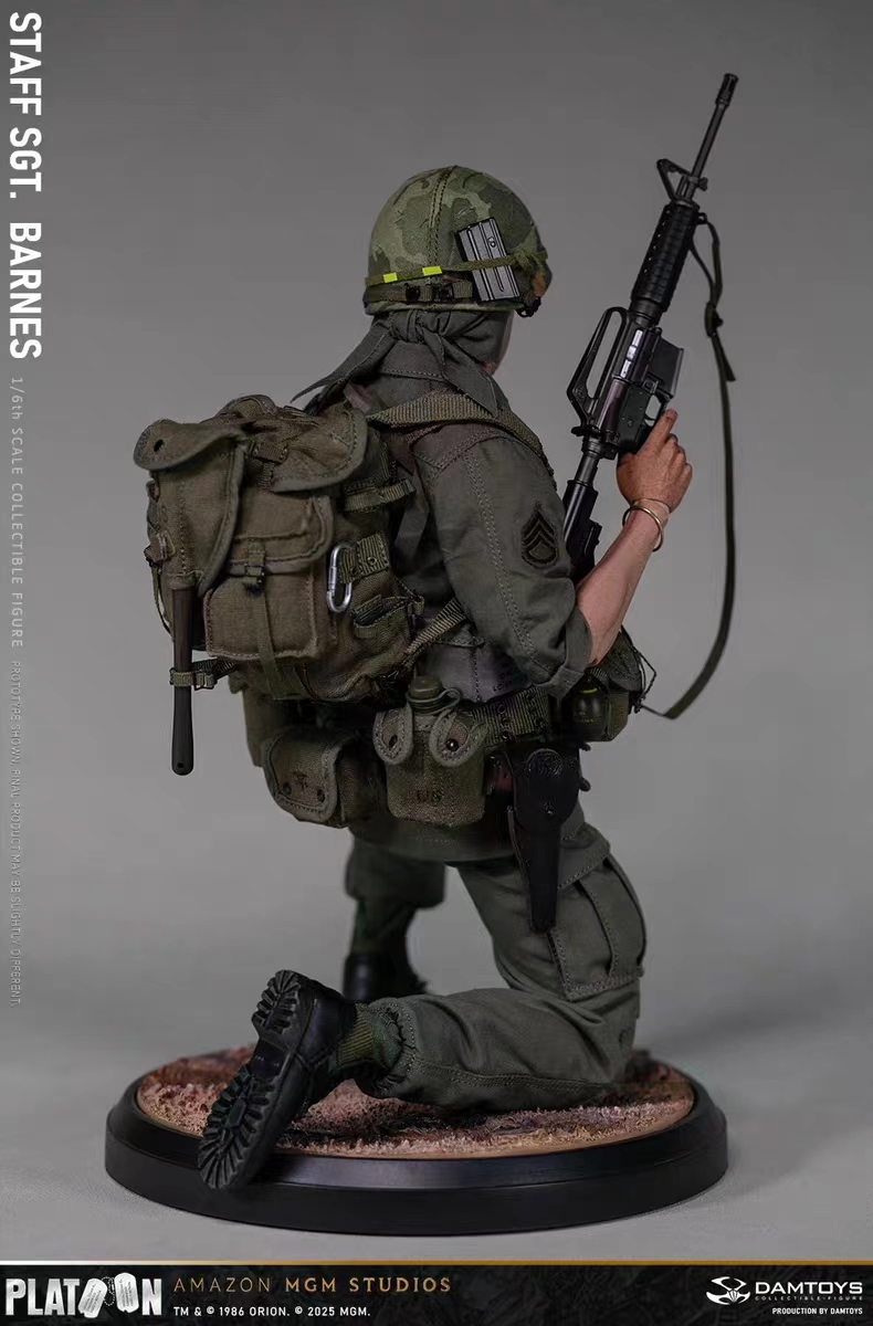 DAMTOYS - Staff SGT BARNES 1/6  Scale Action Figure (Licensed)