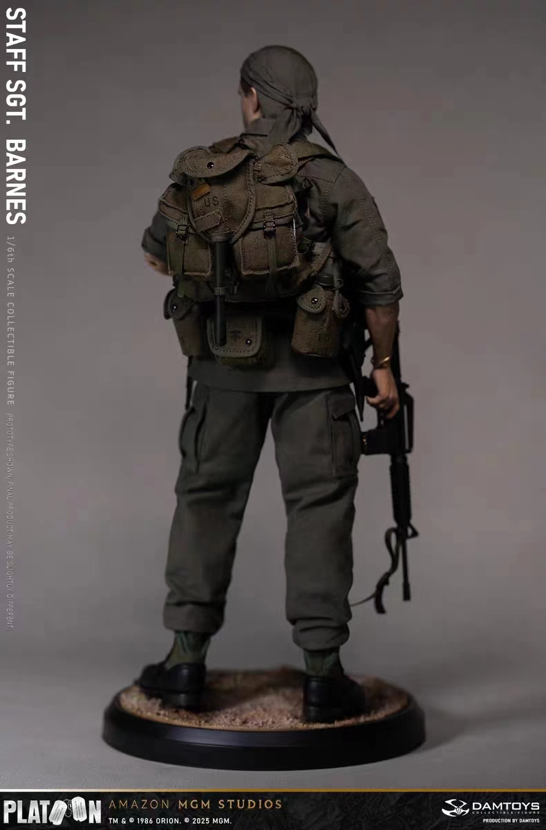 DAMTOYS - Staff SGT BARNES 1/6  Scale Action Figure (Licensed)