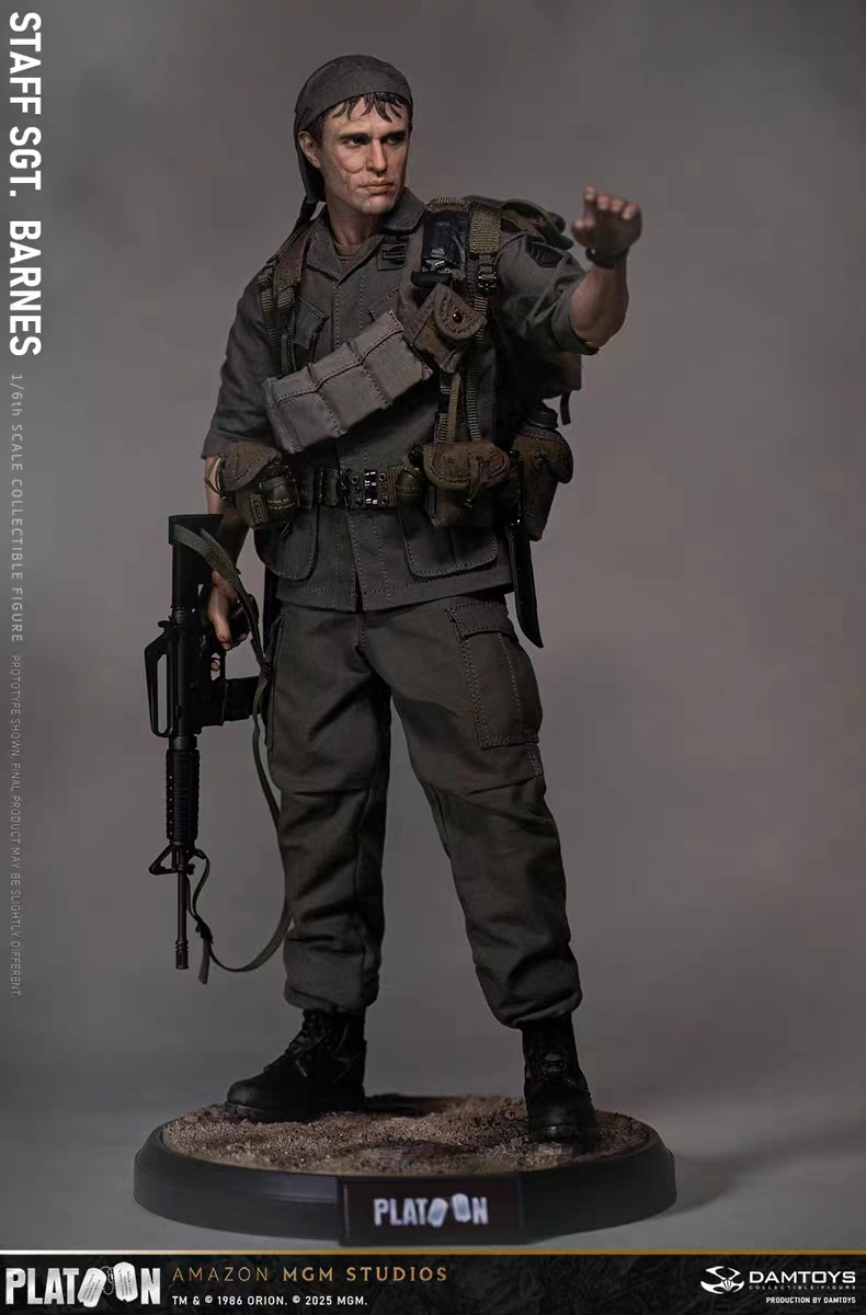 DAMTOYS - Staff SGT BARNES 1/6  Scale Action Figure (Licensed)