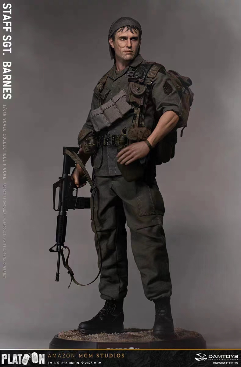 DAMTOYS - Staff SGT BARNES 1/6  Scale Action Figure (Licensed)