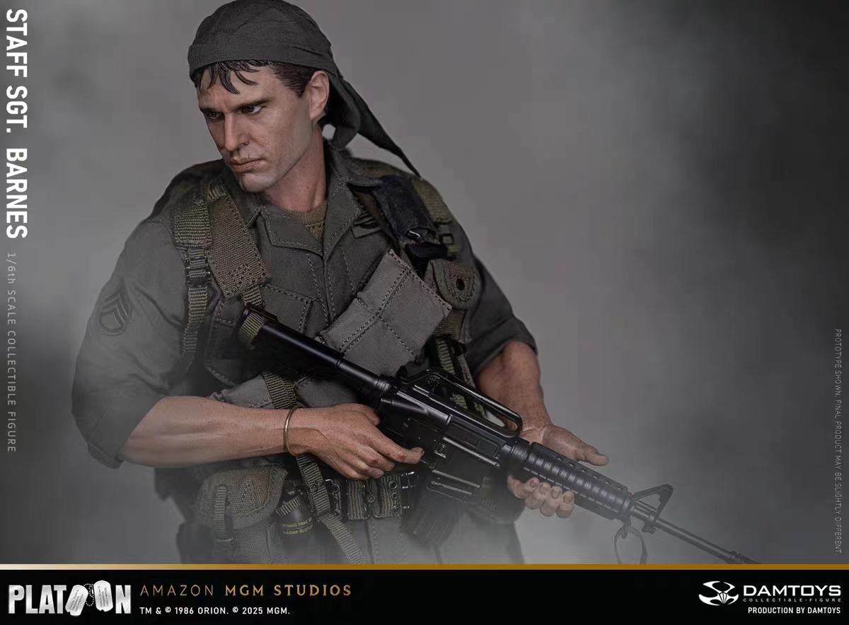 DAMTOYS - Staff SGT BARNES 1/6  Scale Action Figure (Licensed)