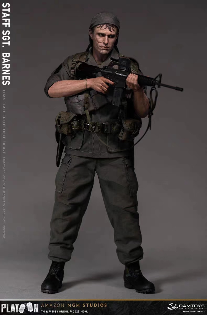 DAMTOYS - Staff SGT BARNES 1/6  Scale Action Figure (Licensed)