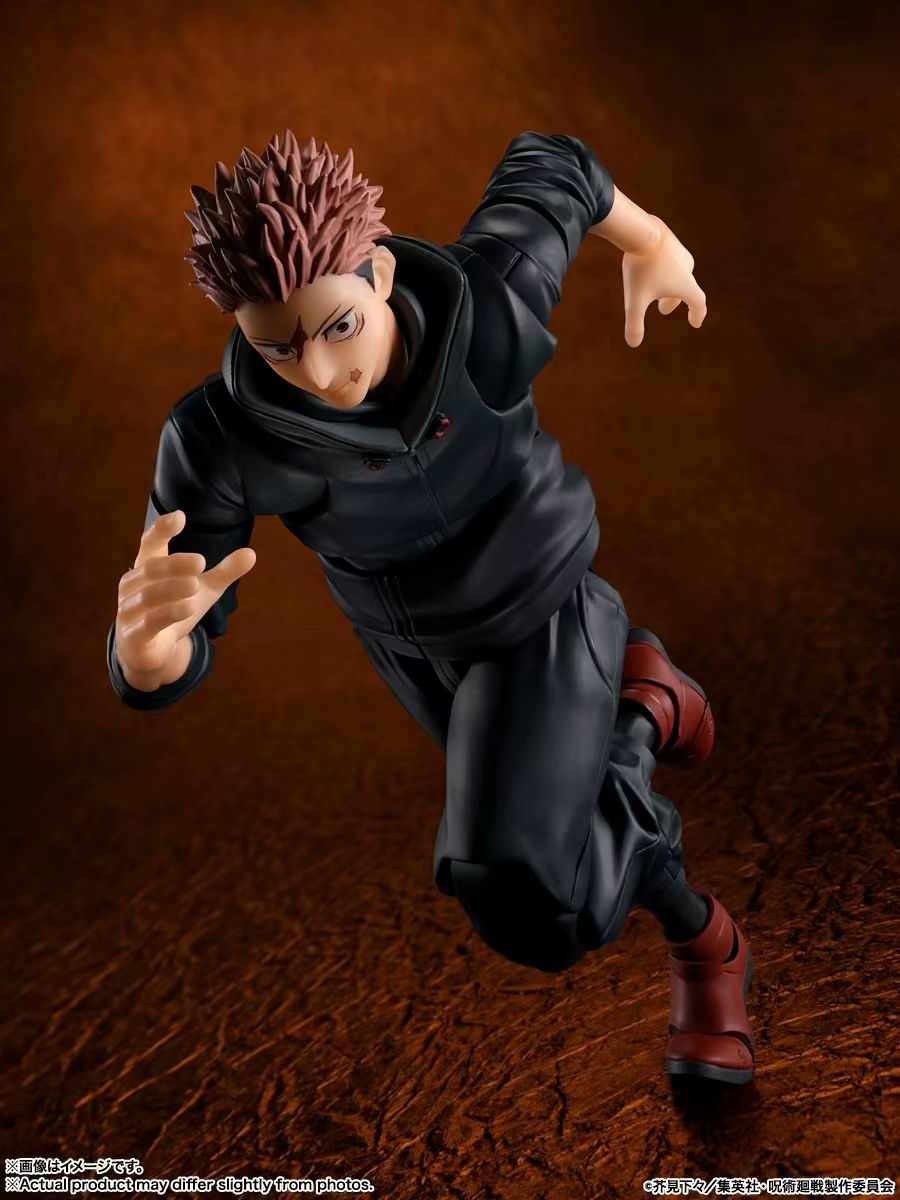 BANDAI SPIRITS - Jujutsu Kaisen -S.H.Figuarts Yuji Itadori -Sukuna's Vessel X Yuta Okkotsu -Special Grade Jujutsu Sorcerer  (Licensed) Action Figure 