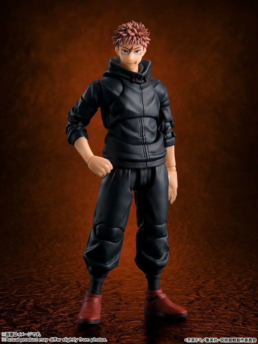BANDAI SPIRITS - Jujutsu Kaisen -S.H.Figuarts Yuji Itadori -Sukuna's Vessel X Yuta Okkotsu -Special Grade Jujutsu Sorcerer  (Licensed) Action Figure 