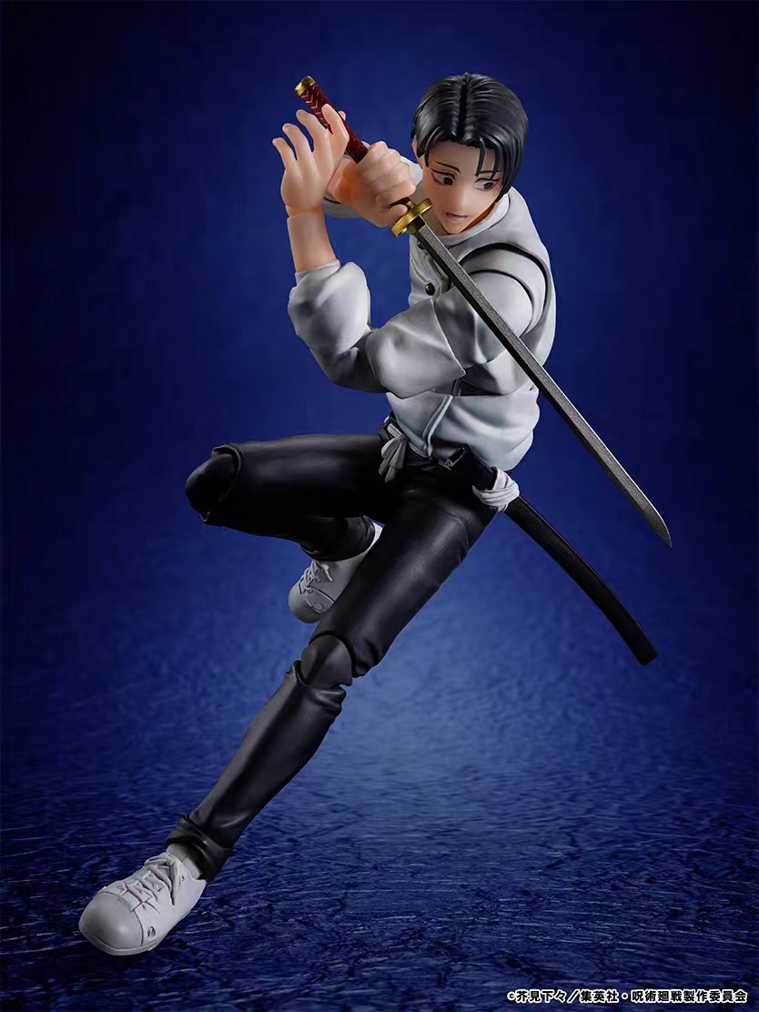 BANDAI SPIRITS - Jujutsu Kaisen -S.H.Figuarts Yuji Itadori -Sukuna's Vessel X Yuta Okkotsu -Special Grade Jujutsu Sorcerer  (Licensed) Action Figure 
