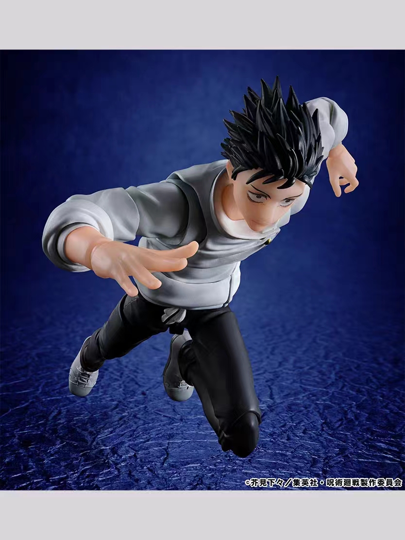 BANDAI SPIRITS - Jujutsu Kaisen -S.H.Figuarts Yuji Itadori -Sukuna's Vessel X Yuta Okkotsu -Special Grade Jujutsu Sorcerer  (Licensed) Action Figure 