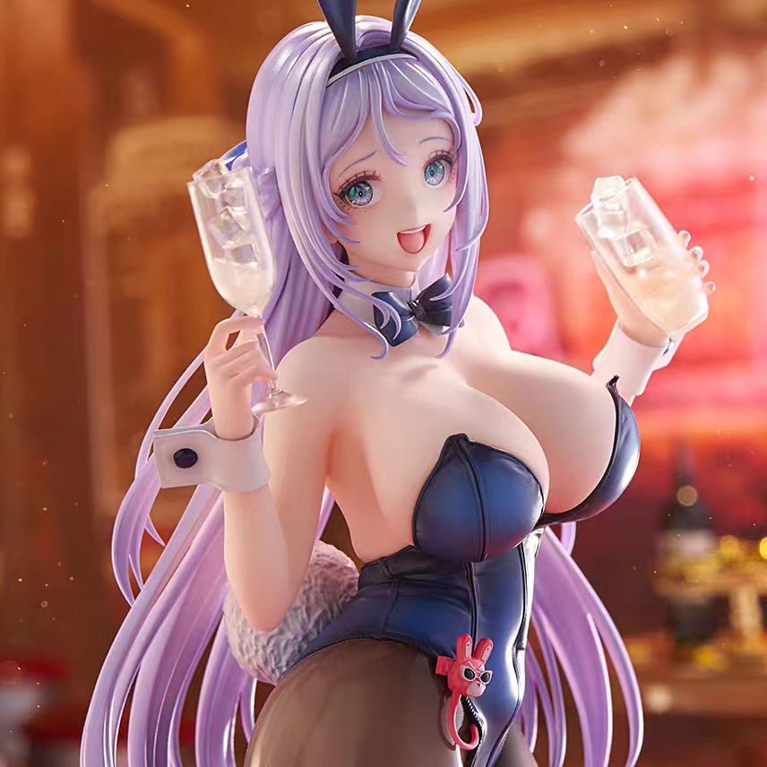 AMAKUNI - Goddess of Victory: Nikke Folkwang: Moist Rabbit 1/7 Complete Figure (Licensed)  Statue 