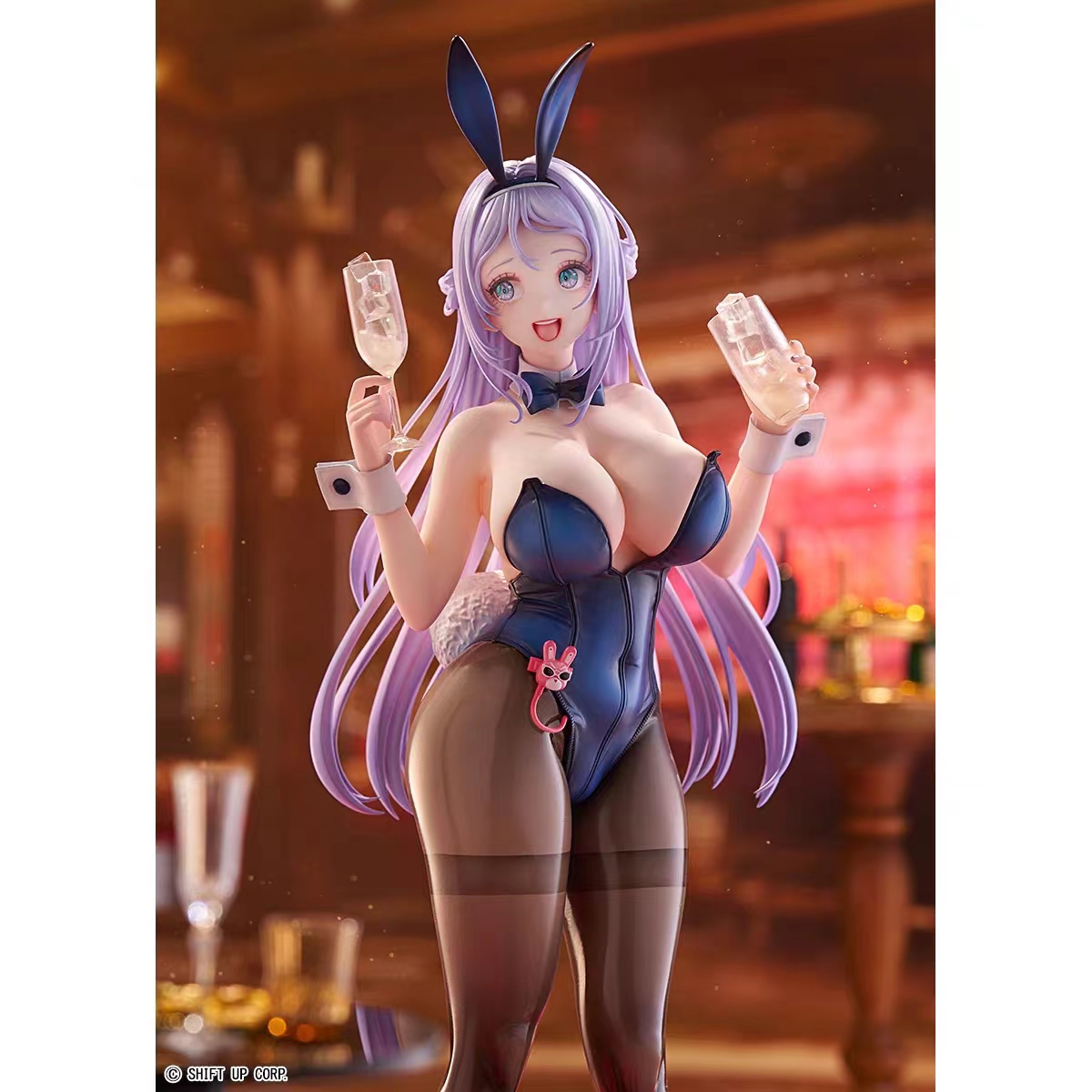 AMAKUNI - Goddess of Victory: Nikke Folkwang: Moist Rabbit 1/7 Complete Figure (Licensed)  Statue 